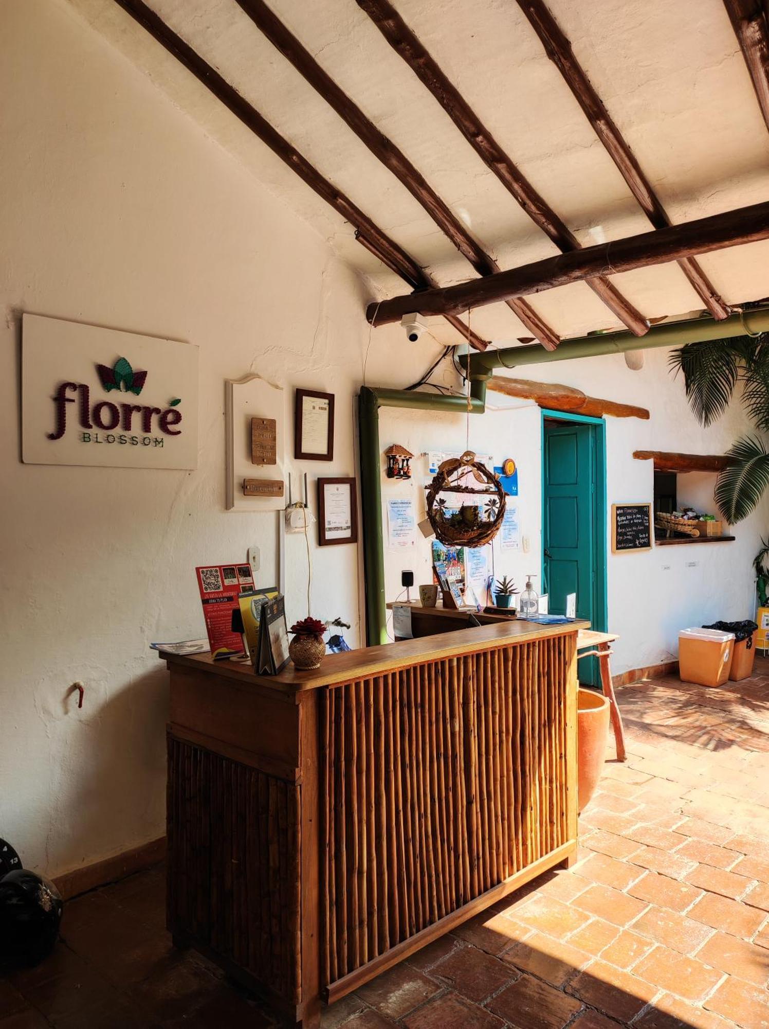 Hotel Florre Blossom Barichara Buitenkant foto