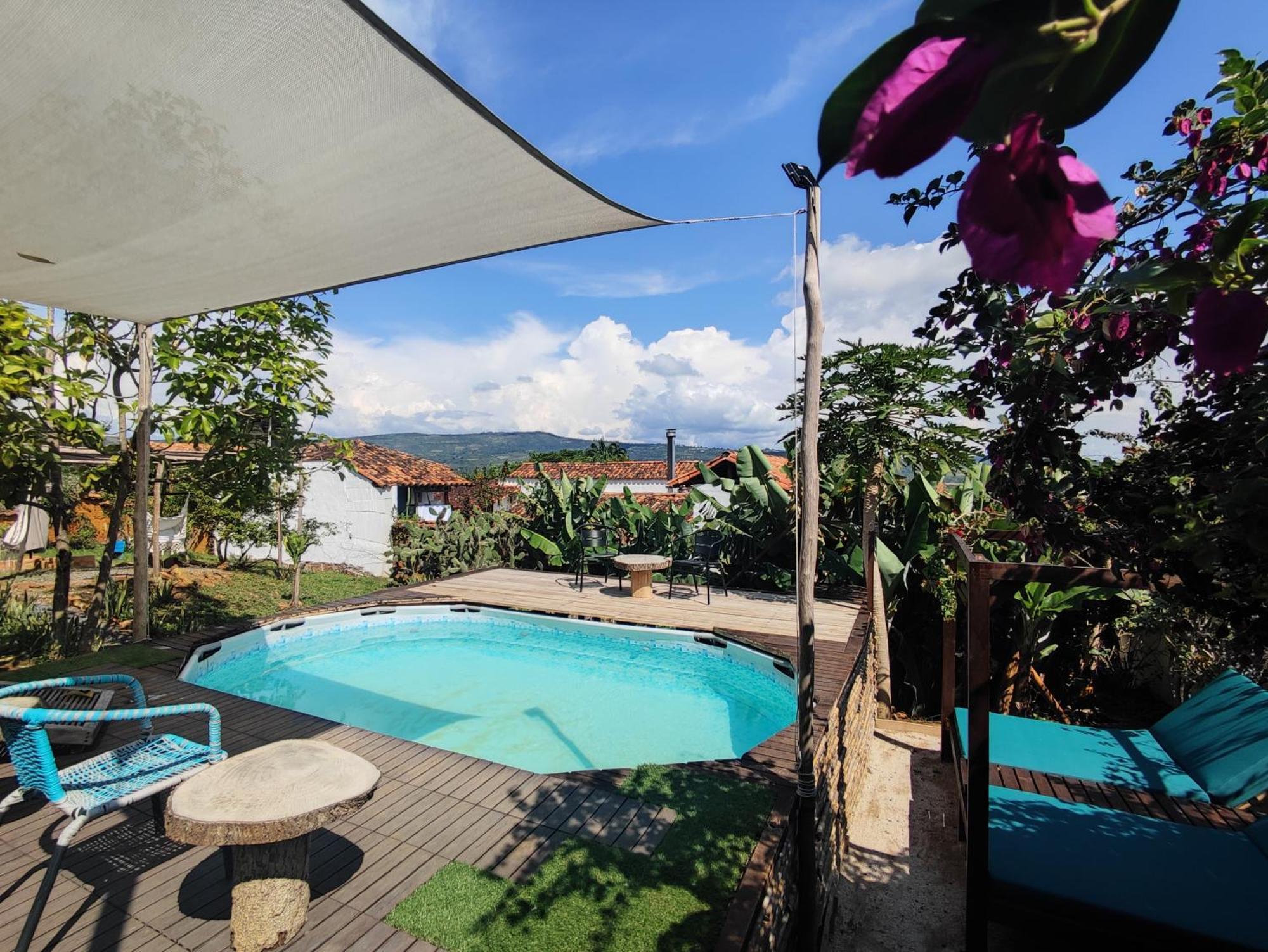 Hotel Florre Blossom Barichara Buitenkant foto