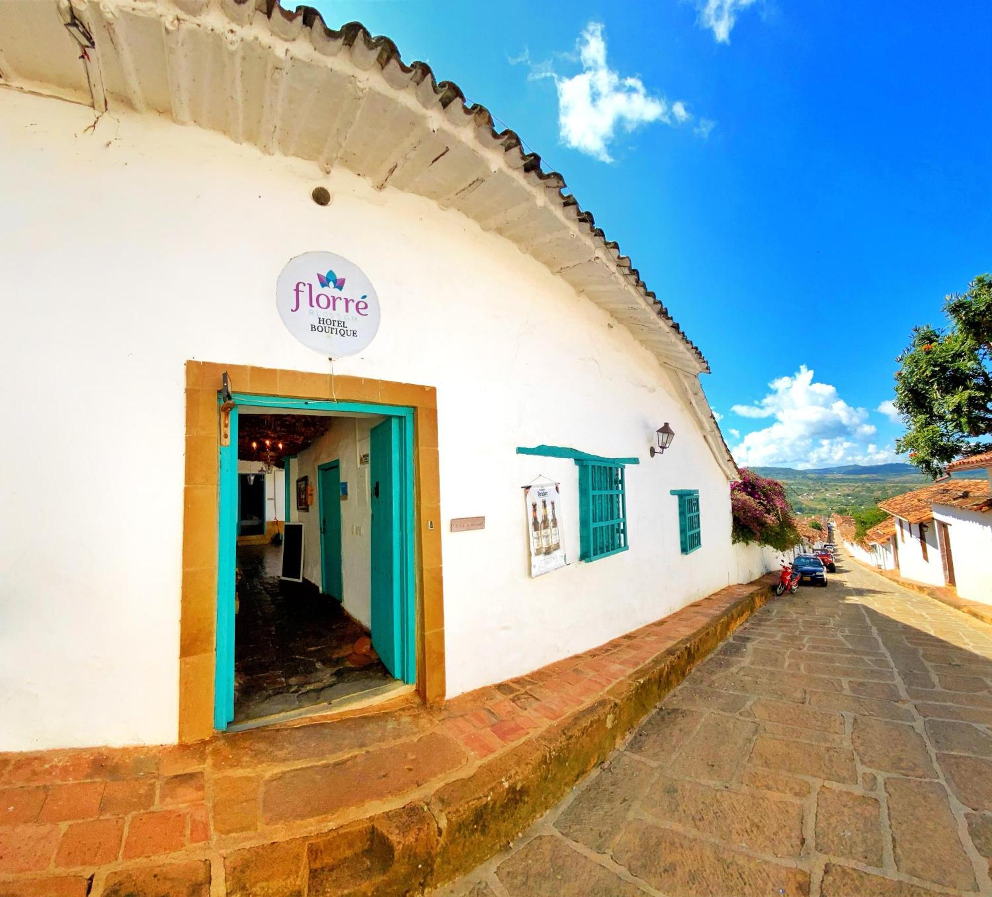 Hotel Florre Blossom Barichara Buitenkant foto