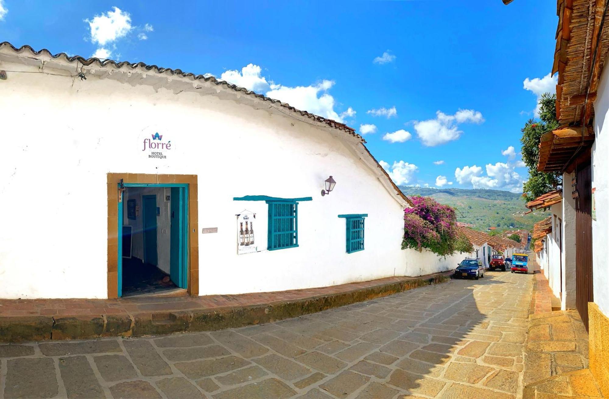 Hotel Florre Blossom Barichara Buitenkant foto