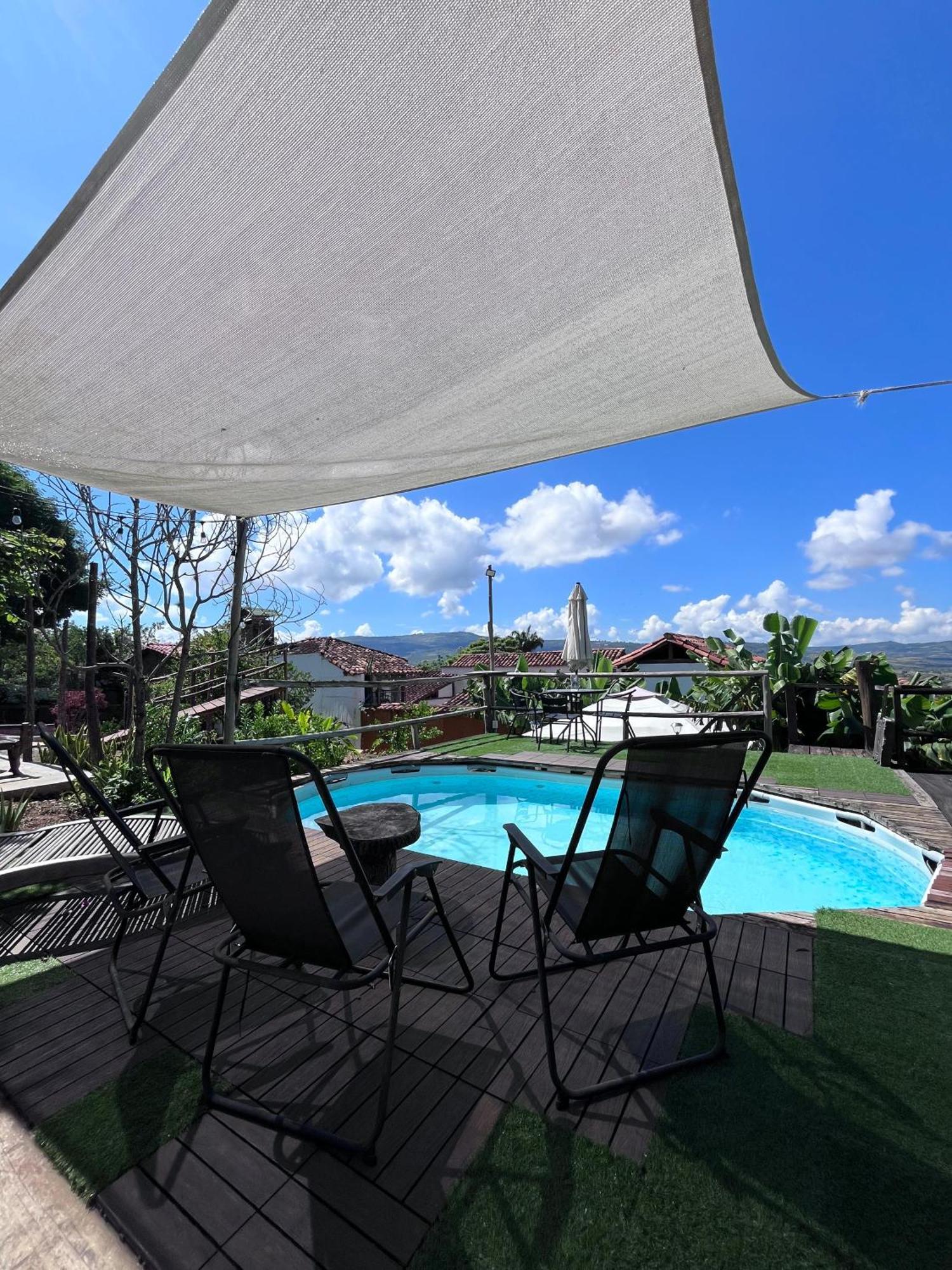 Hotel Florre Blossom Barichara Buitenkant foto
